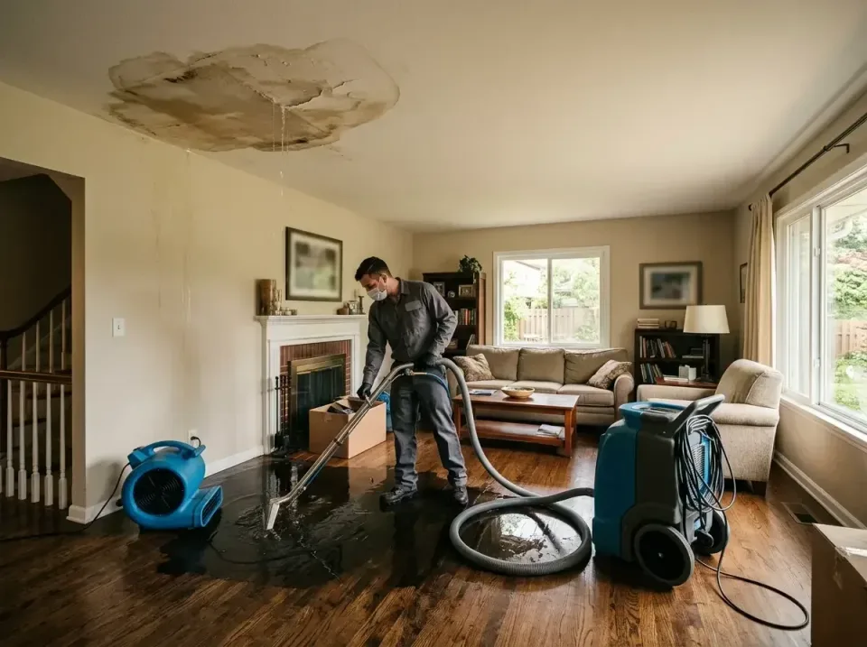 attic-pipe-burst-ceiling-drip-008 — frequently asked questions, Water Damage Restoration & Carpet Care in Annandale, VA